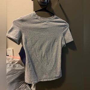 Skims cotton jersey short sleeve grey S